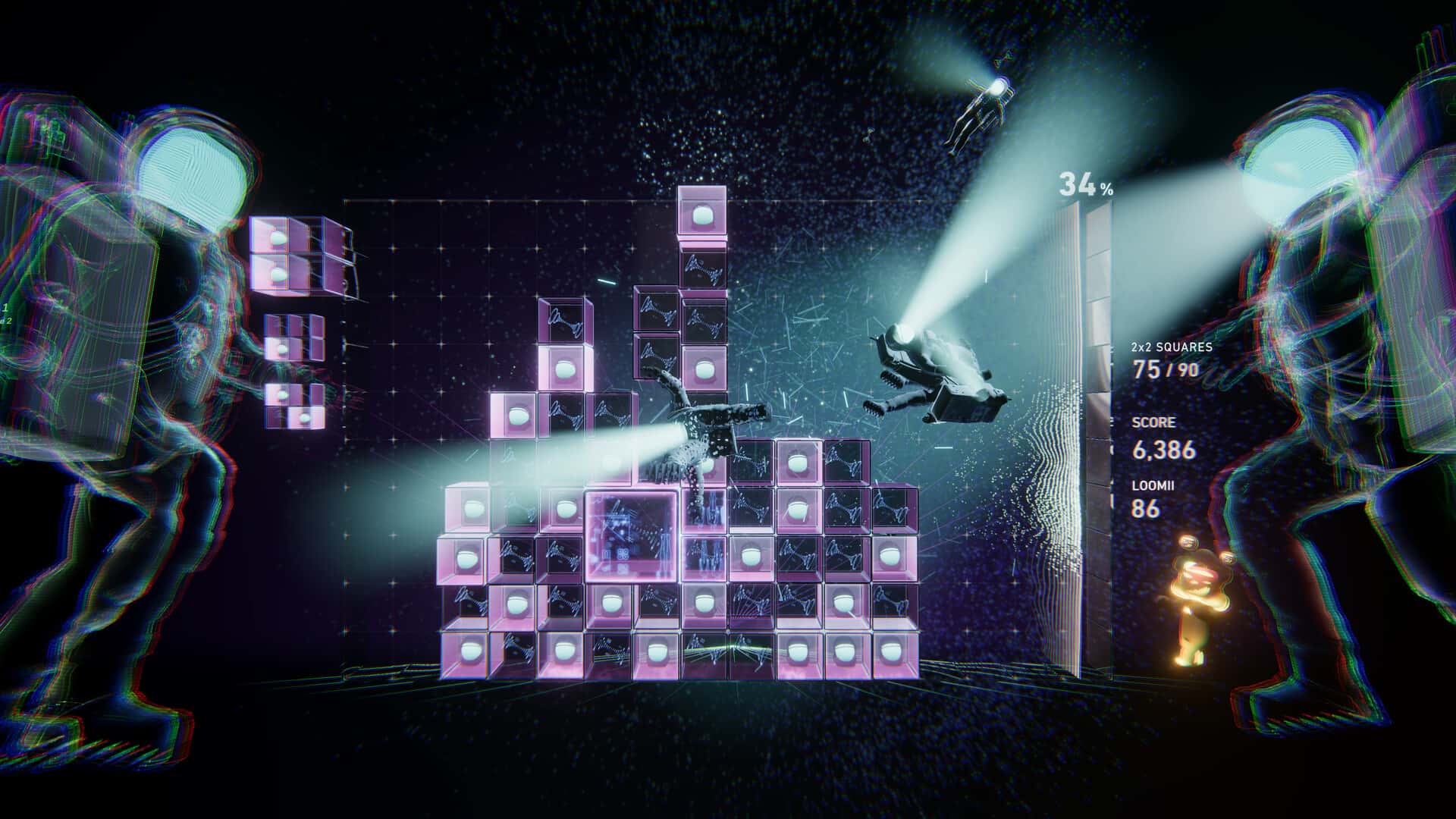 光速魔方 新生 Lumines Arise背景